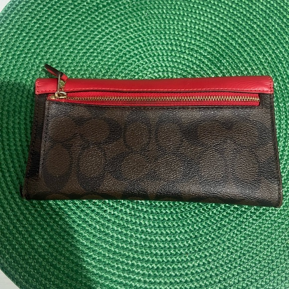 Dooney & Bourke Ostrich Wallet, Coach Leather & Canvas Wallet & Coach Dust Bag - Picture 12 of 12